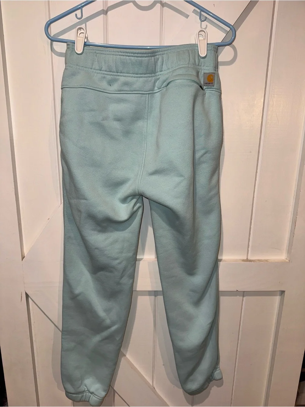 Carhartt Light Teal Fleece Joggers - Picture 7 of 7